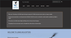 Desktop Screenshot of lomashelicopters.com